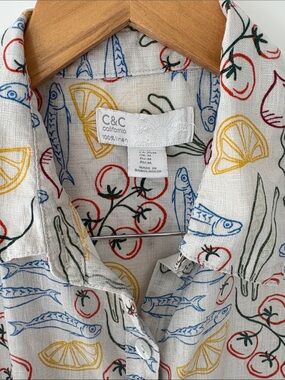 C&C California Linen Blouse